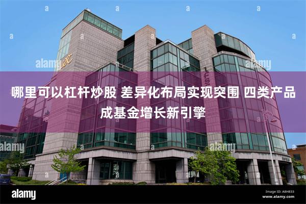 哪里可以杠杆炒股 差异化布局实现突围 四类产品成基金增长新引擎